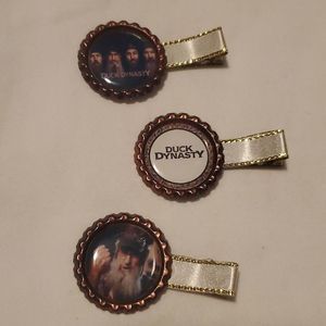 NEW DUCK DYNASTY BOTTLECAP CLIPPY TRIO